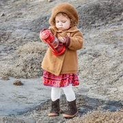 Adorable suede boots for little girls and toddlers