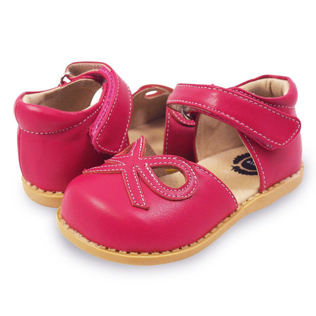 BOW Mary Jane | Hot Pink-Livie & Luca