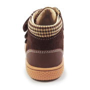 JAMIE High-Top Sneaker | Mocha-Livie & Luca