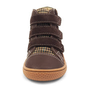 JAMIE High-Top Sneaker | Mocha-Livie & Luca