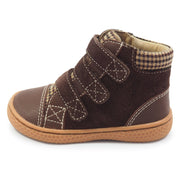 JAMIE High-Top Sneaker | Mocha-Livie & Luca