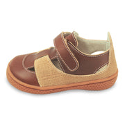 CAPTAIN Sandal (Youth) | Brown-Sandals-Livie & Luca