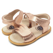 ATHENA Sandal (Youth) | Rose Gold Metallic-Sandals-Livie & Luca