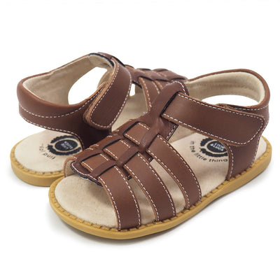 FINN Sandal | Mocha-Sandals-Livie & Luca