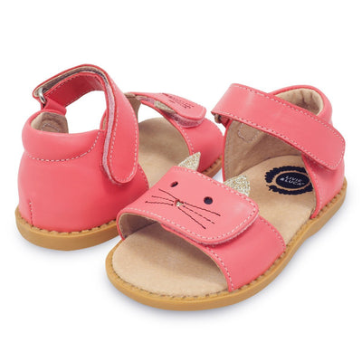 TABBY Sandal | Coral-Sandals-Livie & Luca