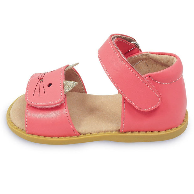 TABBY Sandal | Coral-Sandals-Livie & Luca