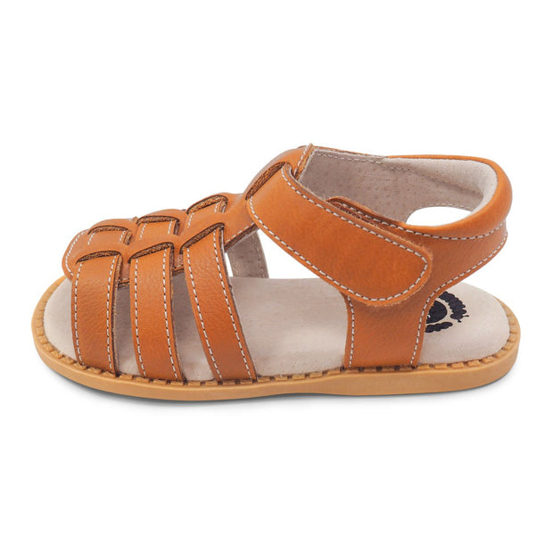 FINN Sandal | Caramel-Sandals-Livie & Luca