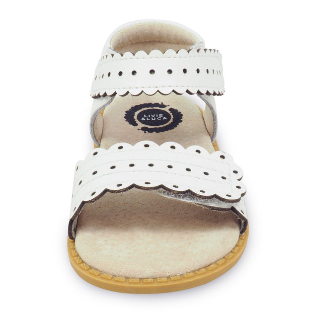 POSEY Sandal (Youth) | White-Livie & Luca