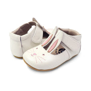 MOLLY Mary Jane (Baby) | White Pearl-Shoes-Livie & Luca