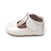 MOLLY Mary Jane (Baby) | White Pearl-Shoes-Livie & Luca