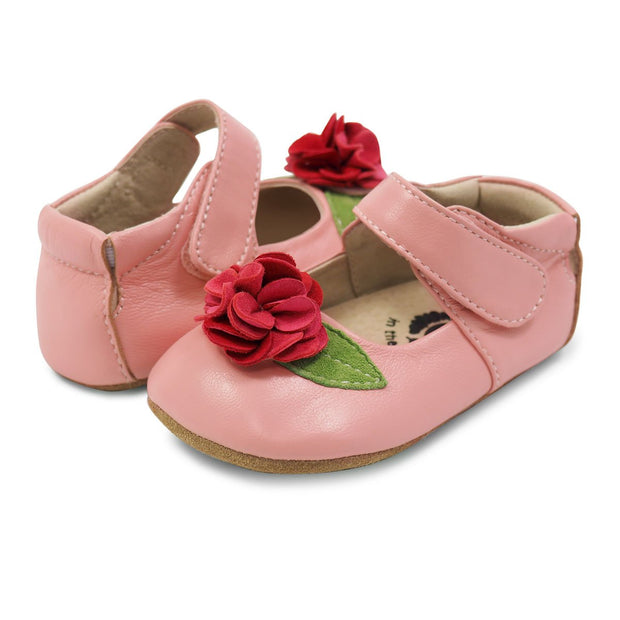 Soft Sole Baby Light Pink Flower Mary Jane