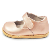 ASTRID Mary Jane | Rose Gold Metallic-Livie & Luca