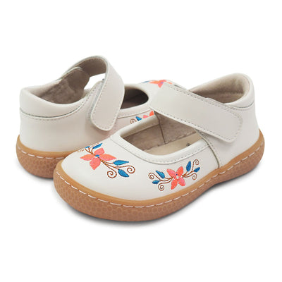 FRIDA Mary Jane (Youth) | Bright White-Shoes-Livie & Luca