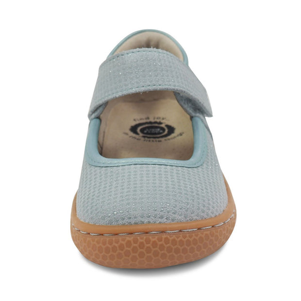GEMMA Mary Jane (Youth) | Light Blue Sparkle-Shoes-Livie & Luca