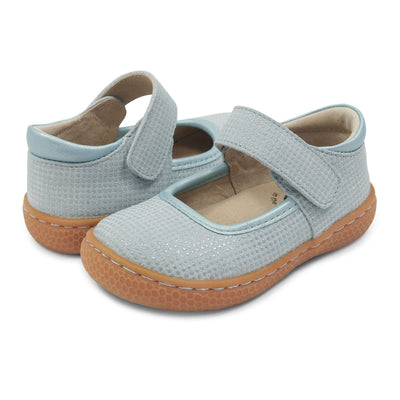 GEMMA Mary Jane | Light Blue Sparkle-Shoes-Livie & Luca