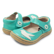 PIO PIO Mary Jane | Aqua Shimmer-Shoes-Livie & Luca