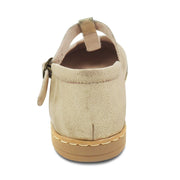 FRESCA T-Strap Flat (10-3Y) | Gold Shimmer-Shoes-Livie & Luca