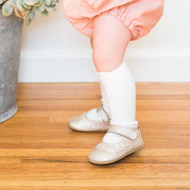 RUCHE III Mary Jane (Baby) | Champagne