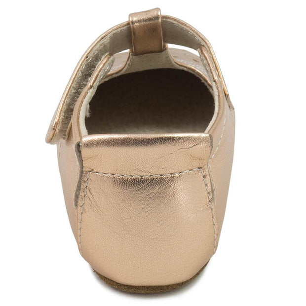 CORA III Mary Jane (Baby) | Rose Gold Metallic