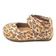 ASTRID Mary Jane Baby Girls Leather Shoe | Leopard Shimmer-Shoes-Livie & Luca