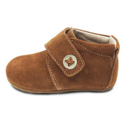 BENNY Bootie Baby Boy/Girl Leather Shoe | Camel-Shoes-Livie & Luca