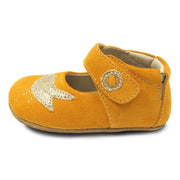 PIO PIO Mary Jane Baby Girls Leather Shoe | Butterscotch-Shoes-Livie & Luca