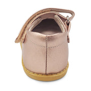 BOW Mary Jane Toddler/Kids Girls Leather Shoe| Rosegold Metallic-Shoes-Livie & Luca
