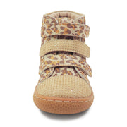 JAMIE High-Top Toddler/Kids Girls Shoe | Leopard Shimmer-Sneaker-Livie & Luca