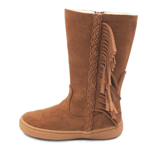 SONOMA Youth Girls Leather Boot | Camel-Shoes-Livie & Luca
