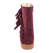 SONOMA Toddler/Kids Girls Leather Boot | Oxblood-Shoes-Livie & Luca