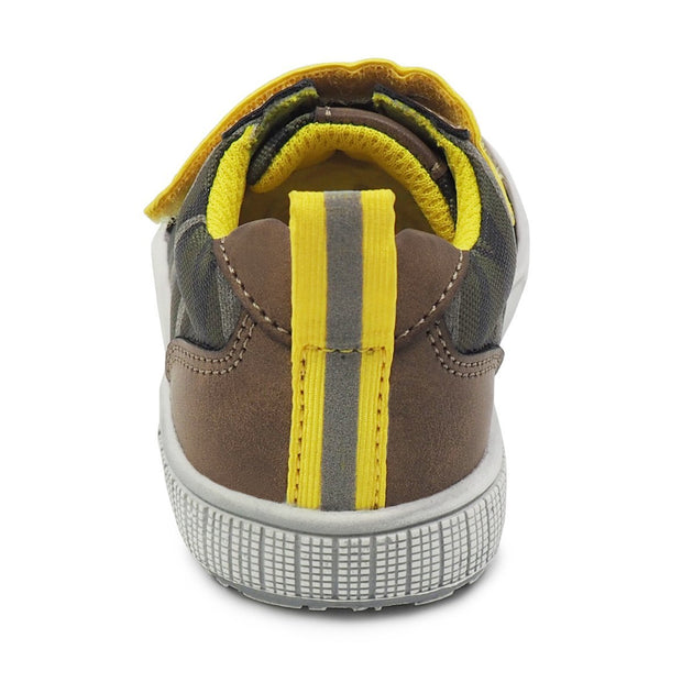 VAULT Sneaker Toddler/Kids Boy/Girl Shoe | Olive Green-Sneaker-Livie & Luca