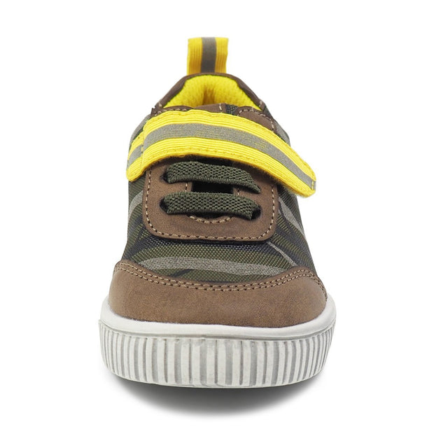VAULT Sneaker Toddler/Kids Boy/Girl Shoe | Olive Green-Sneaker-Livie & Luca