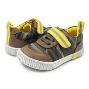 VAULT Sneaker Toddler/Kids Boy/Girl Shoe | Olive Green-Sneaker-Livie & Luca
