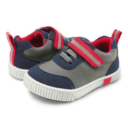 VAULT Sneaker Toddler/Kids Boy/Girl Shoe | Slate Gray-Shoes-Livie & Luca