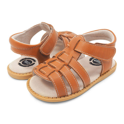 FINN Sandal | Caramel-Sandals-Livie & Luca