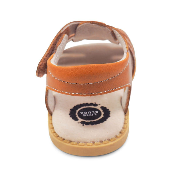 FINN Sandal | Caramel-Sandals-Livie & Luca