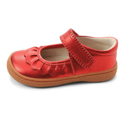 RUCHE Mary Jane | Red Metallic