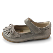 WILLOW Moccasin | Pewter Shimmer