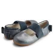 ARIA Ballet Flat | Dark Pewter Shimmer