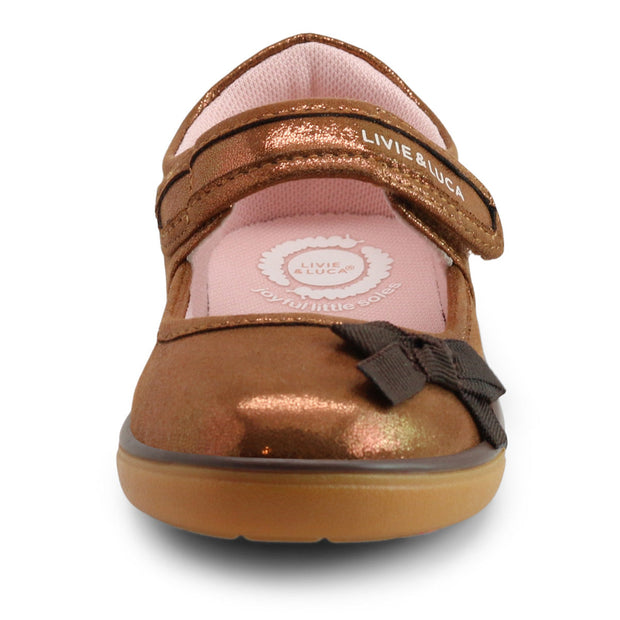 RIVER ECO Mary Jane Sneaker | Cinnamon Shimmer