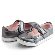 RIVER ECO Mary Jane Sneaker | Dark Pewter Shimmer