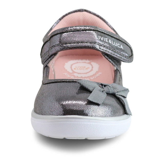 RIVER ECO Mary Jane Sneaker | Dark Pewter Shimmer