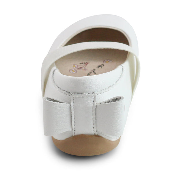 ARIA Ballet Flat | White
