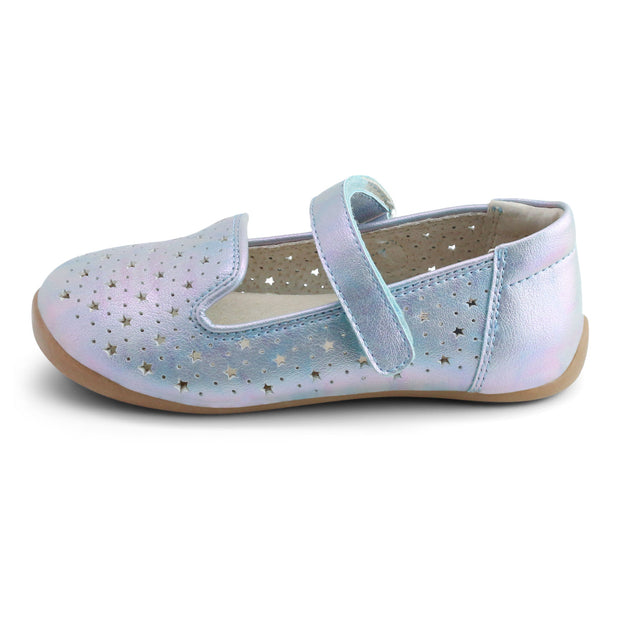 ASTER Ballet Flat | Iridescent Metallic