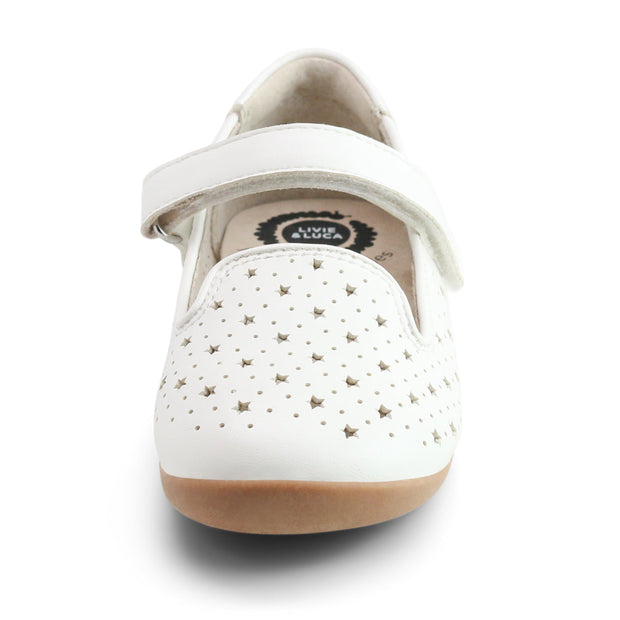 ASTER Ballet Flat | White