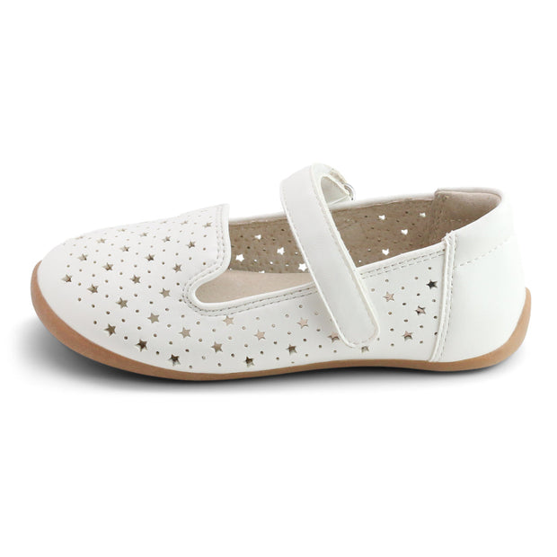 ASTER Ballet Flat | White