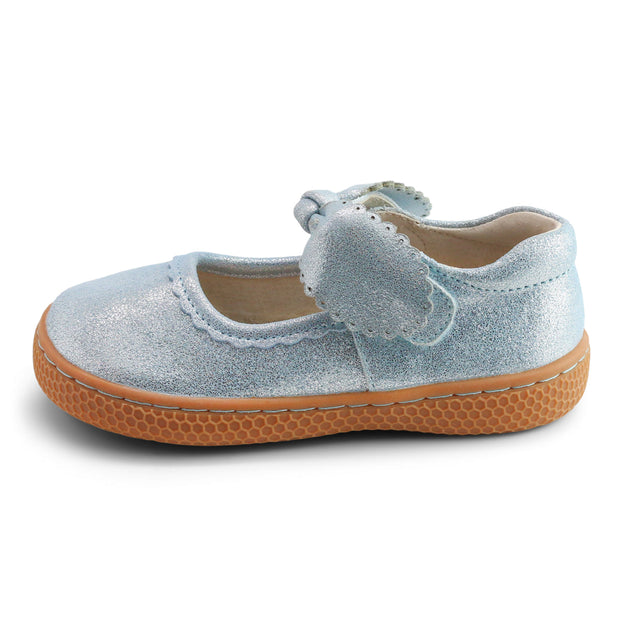 KNOTTY CLASSIC Mary Jane | Denim Shimmer