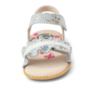 RIPPLE Sandal | White Floral - UK SIZING