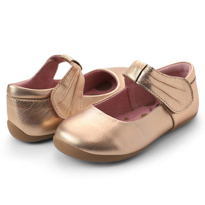 WINDSOR Mary Jane | Rosegold Metallic