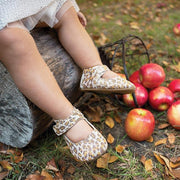 ASTRID Mary Jane (Baby) | Pewter Metallic